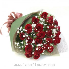 25 Red Roses Bouquet